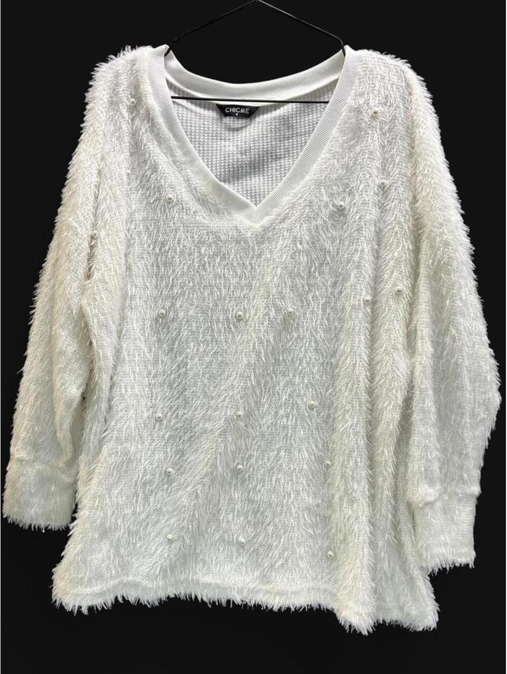 Women's White Jumper